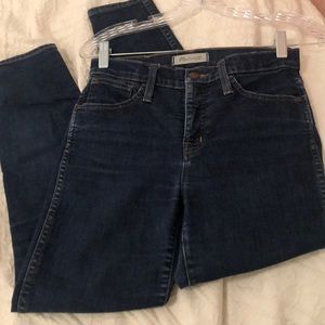 Madewell Size 26 petite/short high rise skinny